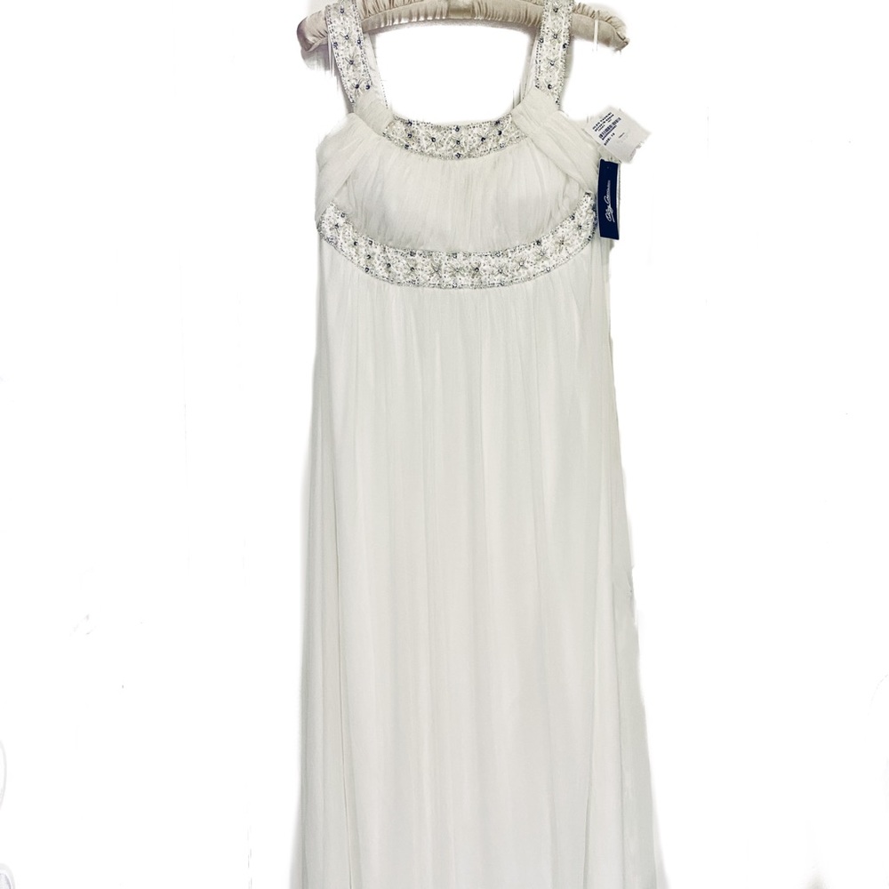 NWT SZ 12 Oleg Cassini floor length gown